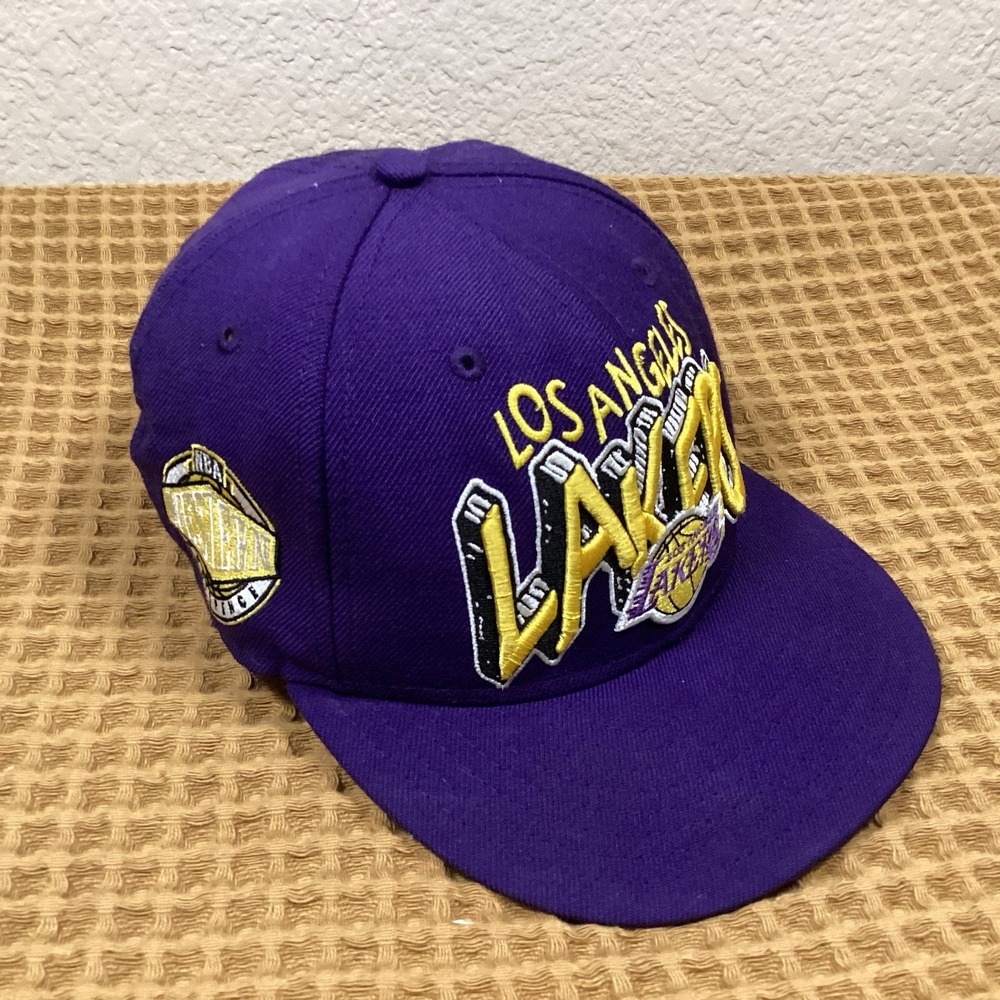 Los Angeles Lakers NBA HWC StrapBack Cap New Era Black Hardwood Classic